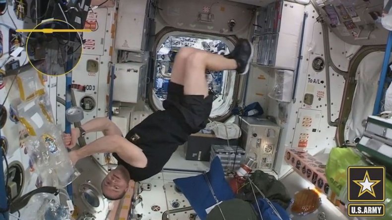 U.S. Army astronaut Drew Morgan
