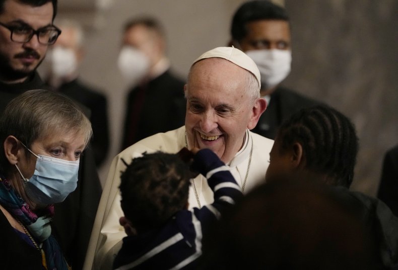 Pope, migrants, Cyprus