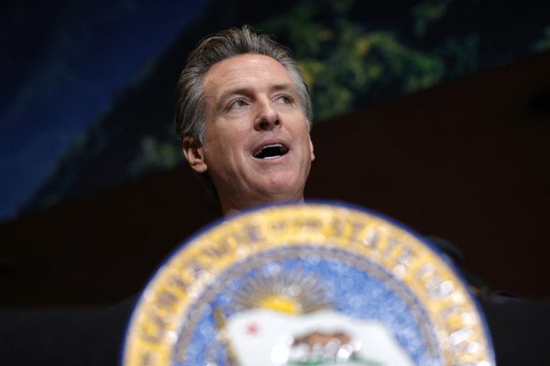 Newsom Faces Theft Outcry