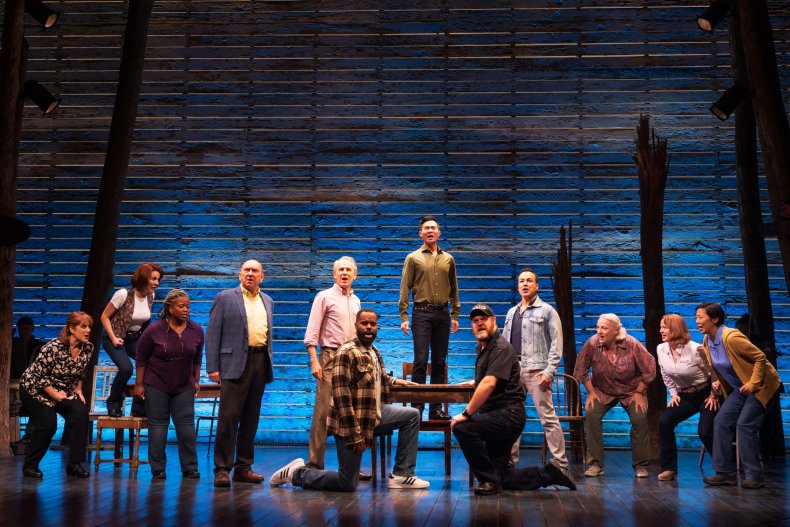 cast of Come From Away 2021