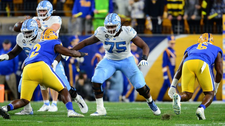 College Football Player Joshua Ezeudu