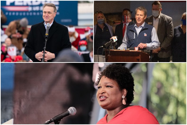 Abrams, Kemp and Perdue