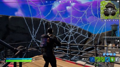Daily Bugle Webs in Fortnite Daily Bugle Webs in Fortnite