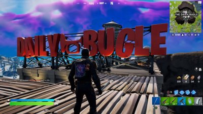 The Daily Bugle in Fortnite