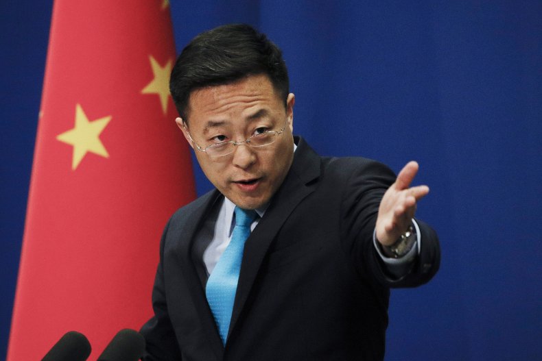 Spokesperson Zhao Lijian