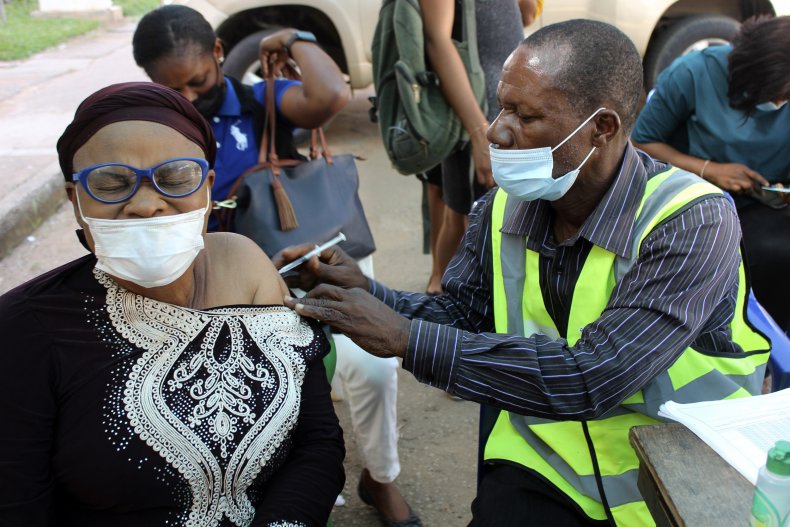 Nigerian COVID Vaccine Center
