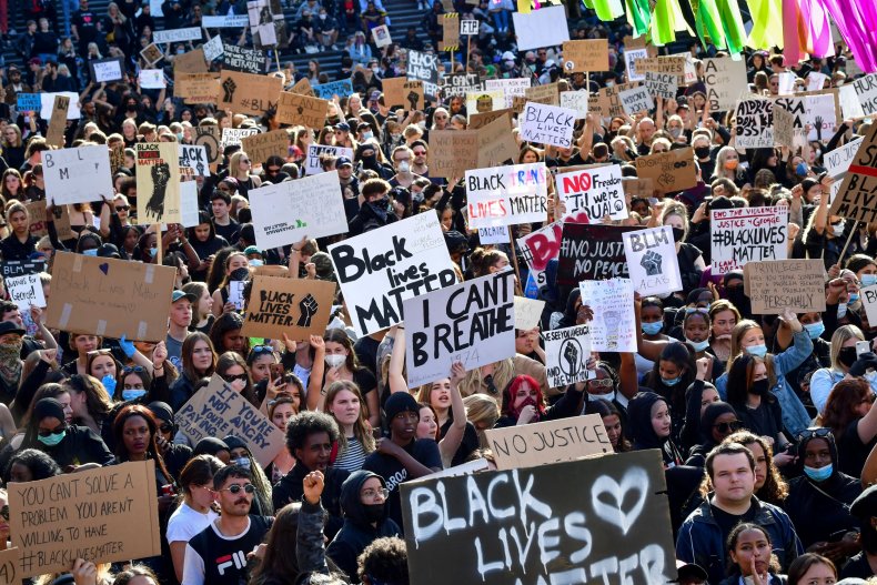BLM Protest Sweden