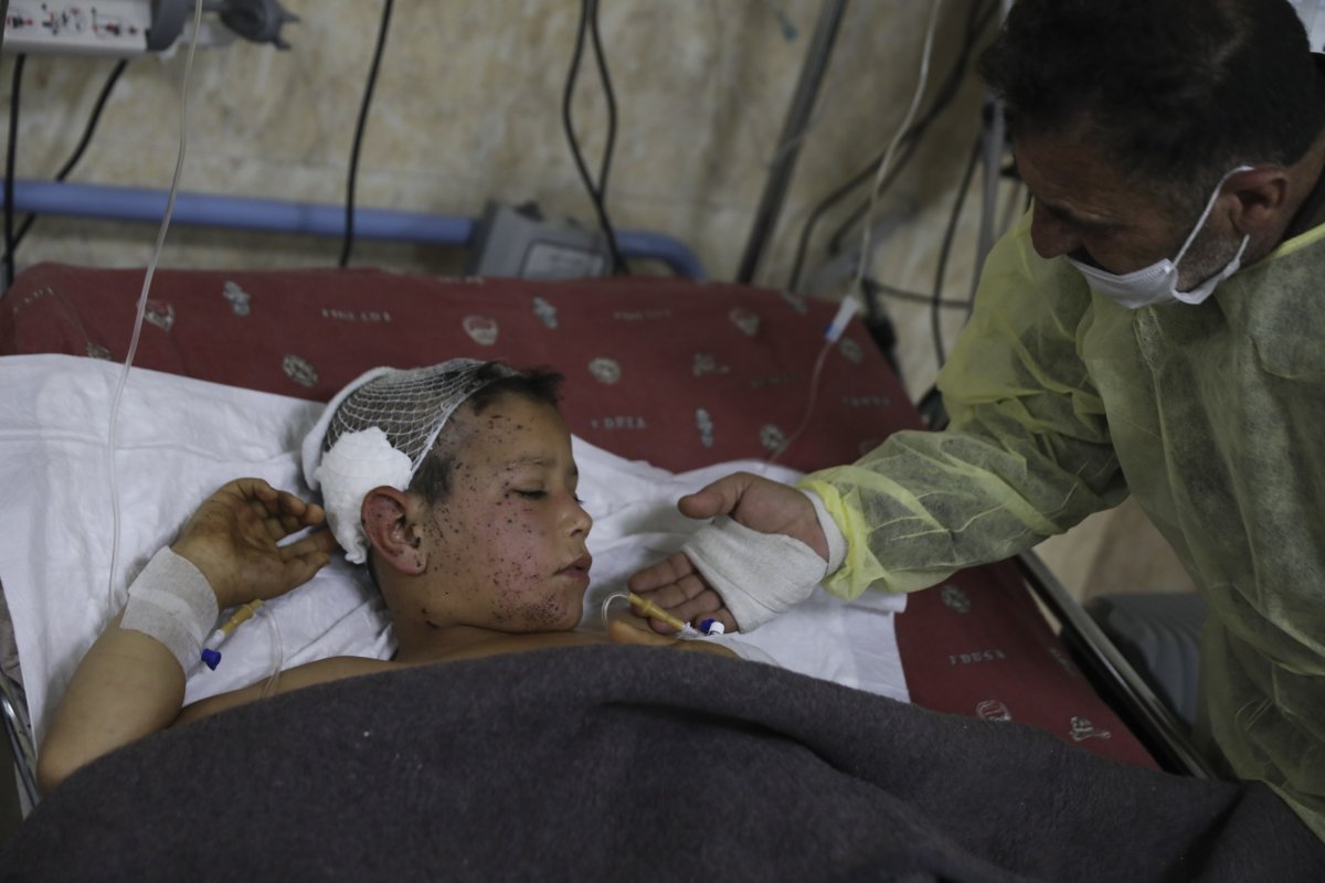 U.S. Airstrike, Child Injured, Syria