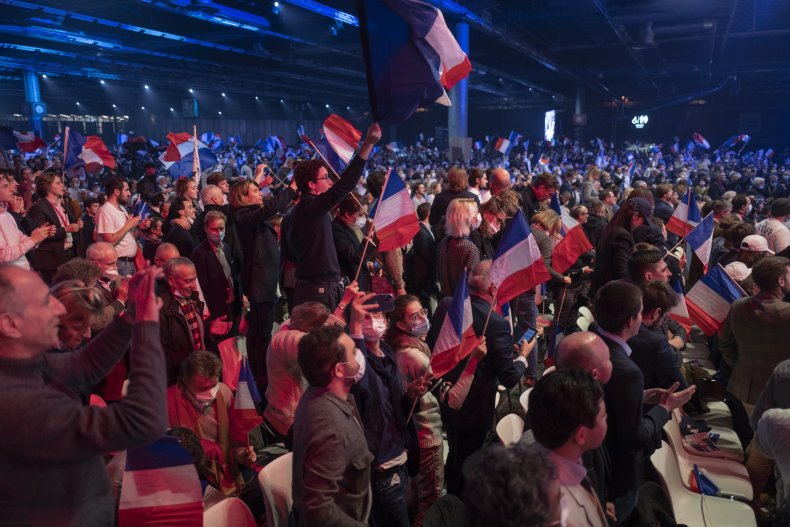 Eric Zemmour, SOS Racisme, Campaign Rally Violence