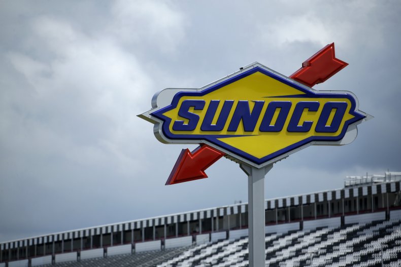 Sunoco, Sign, Grandstand