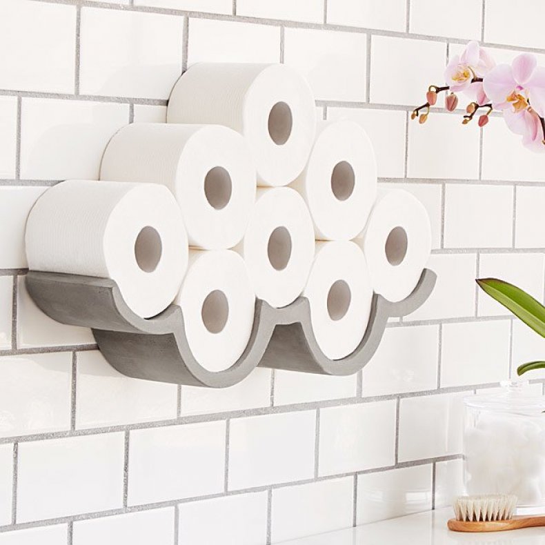 Bertrand Jayr Cloudy Day Toilet Paper Storage