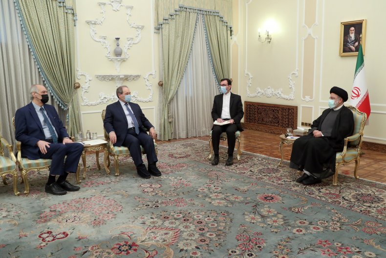 Syria, FM, Mekdad, Iran, President, Raisi, Tehran