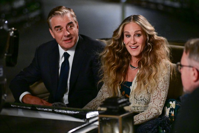 Chris Noth and Sarah Jessica Parker