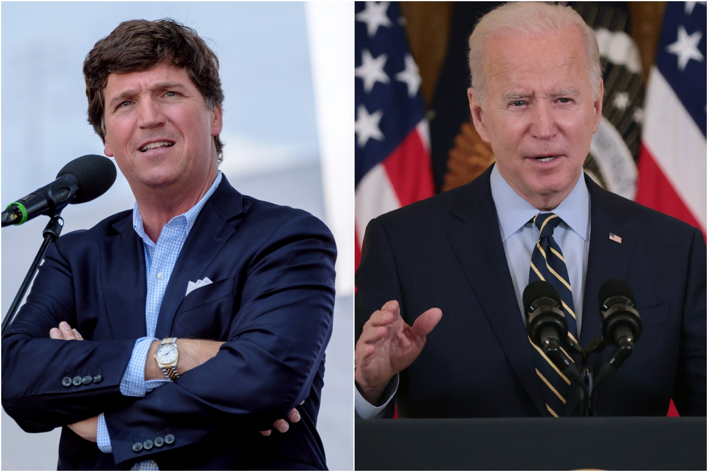 Tucker Carlson Says Joe Biden Might Want War With Russia To Improve Poll Numbers Newsweek 8131