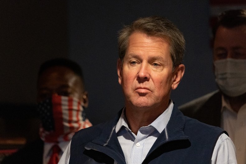 Kemp Takes Aim at Perdue