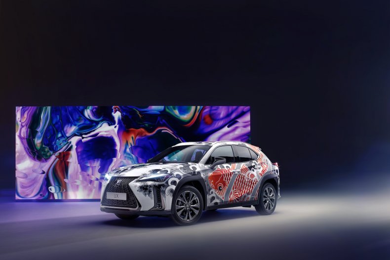 Lexus UX Art Car