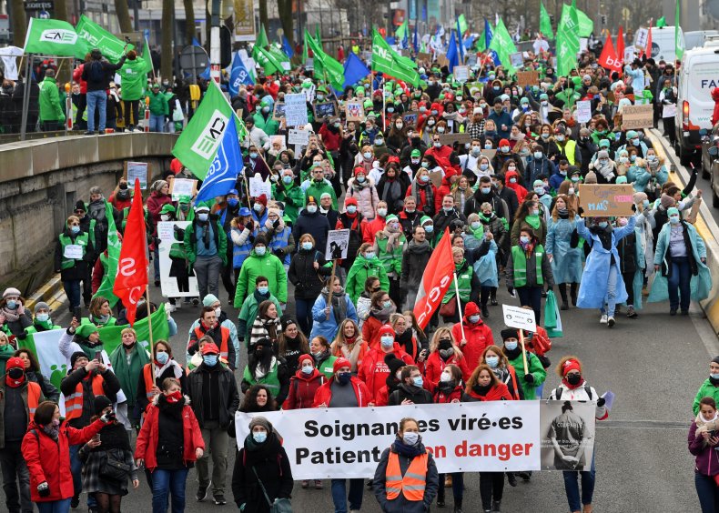Poland, Belgium, Europe Vaccine Mandate Protests