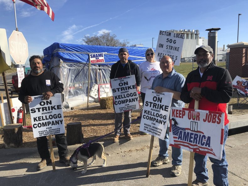 Kelloggs, Strike, Offer Rejection