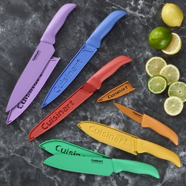 Cuisinart Advantage 12-Piece Professional Color-Coded Knife Set
