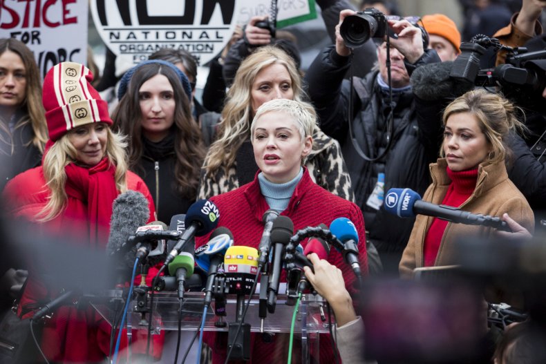 Rose McGowan, Harvey Weinstein, Dismissed Lawsuit