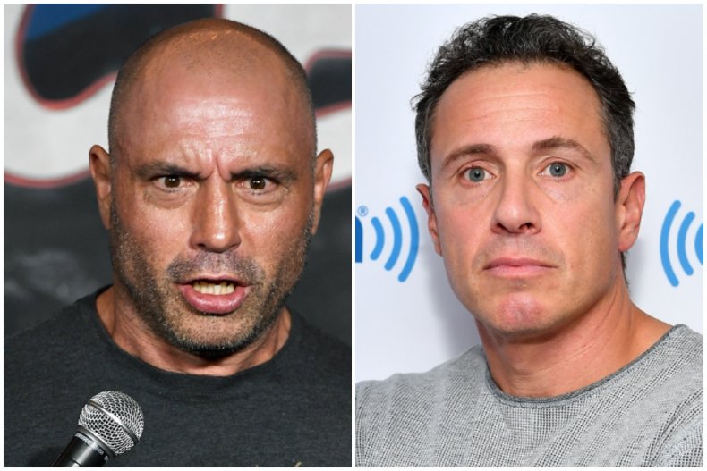 Joe Rogan and Chris Cuomo