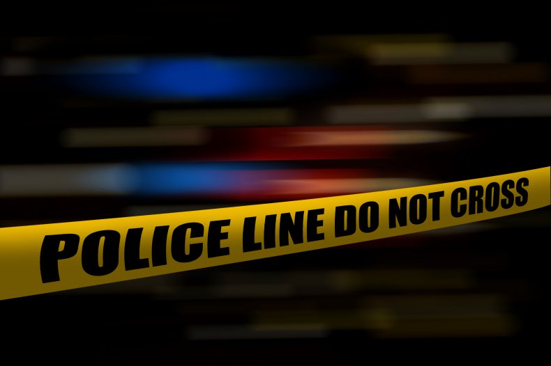 Stock police tape photo