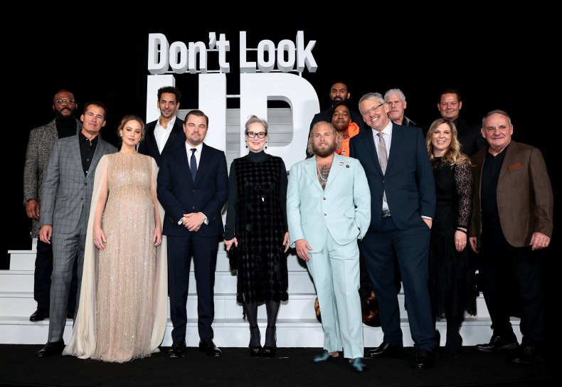 Don't Look Up cast Netflix