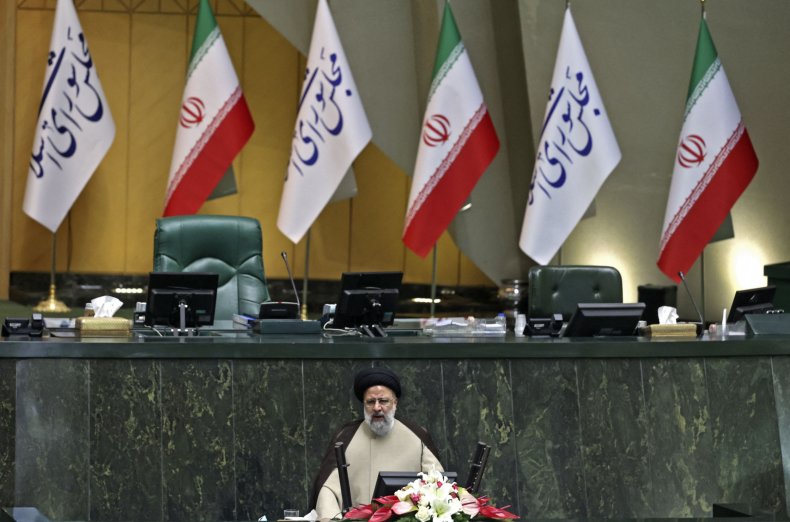 Iranian President Ebrahim Raisi