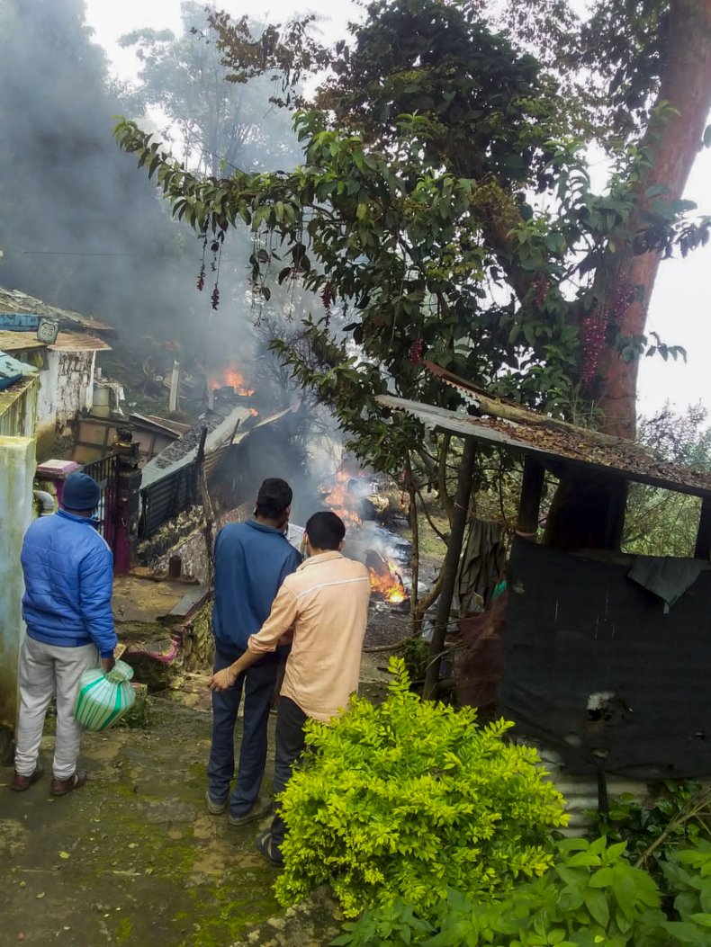 India, Helicopter Crash