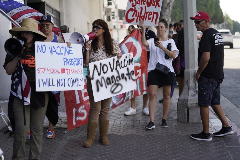 Los Angeles, School Employees, Termination, Vaccine Mandate