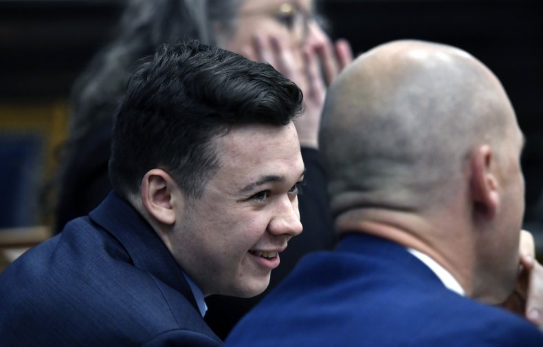Kyle Rittenhouse With Attorneys
