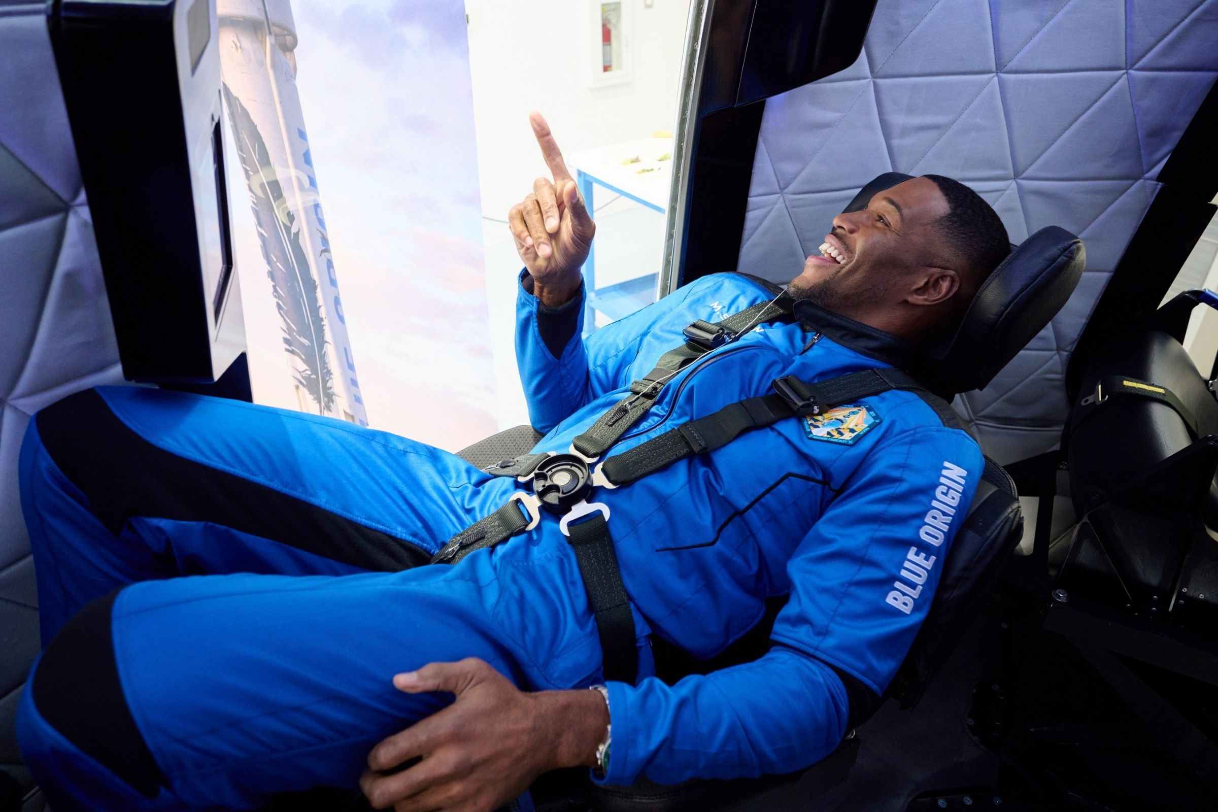 michael strahan space trip cost