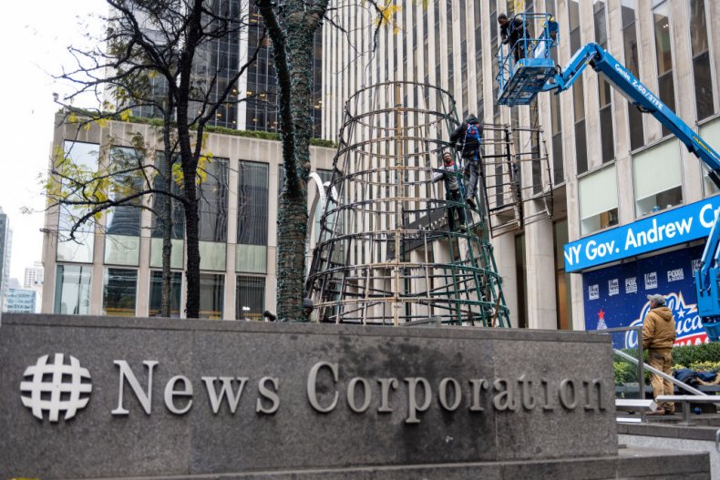 Fox News Christmas tree