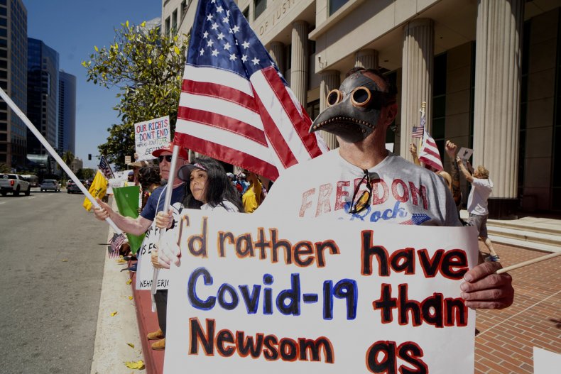 Stay at home protest