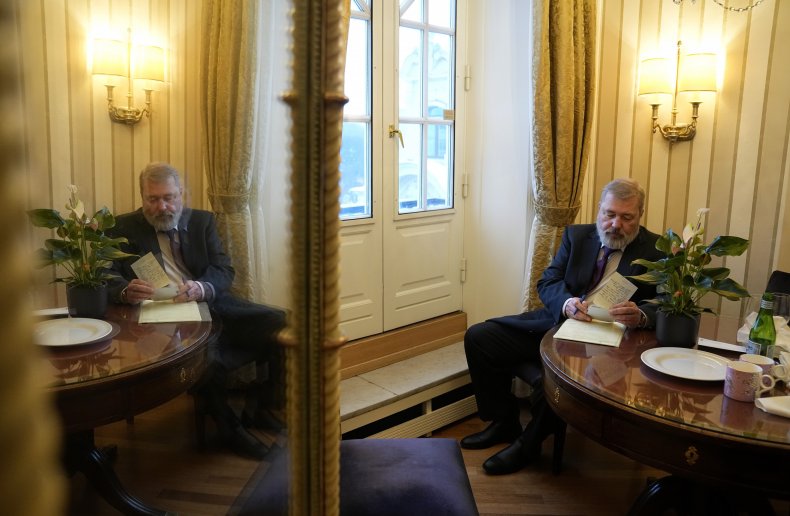 Nobel Peace Prize winner Dmitry Muratov