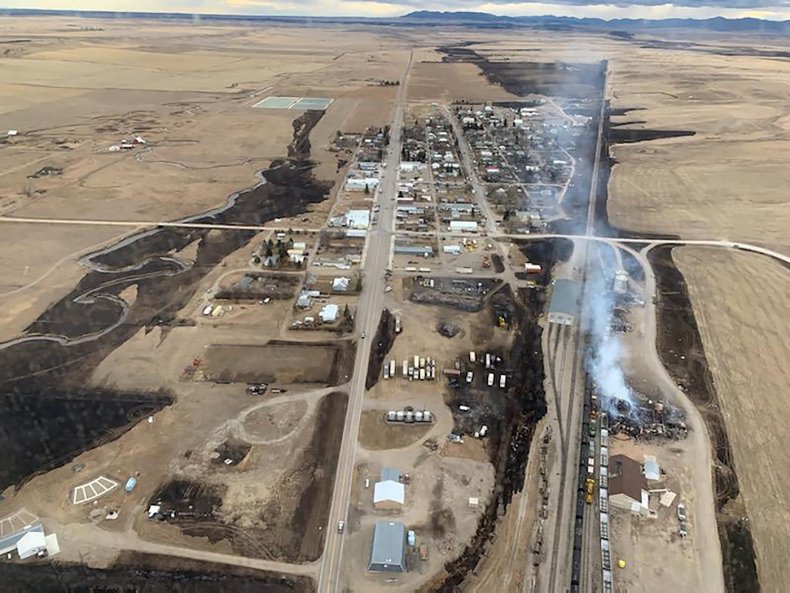 Denton, Montana, Wildfire, Evacuation