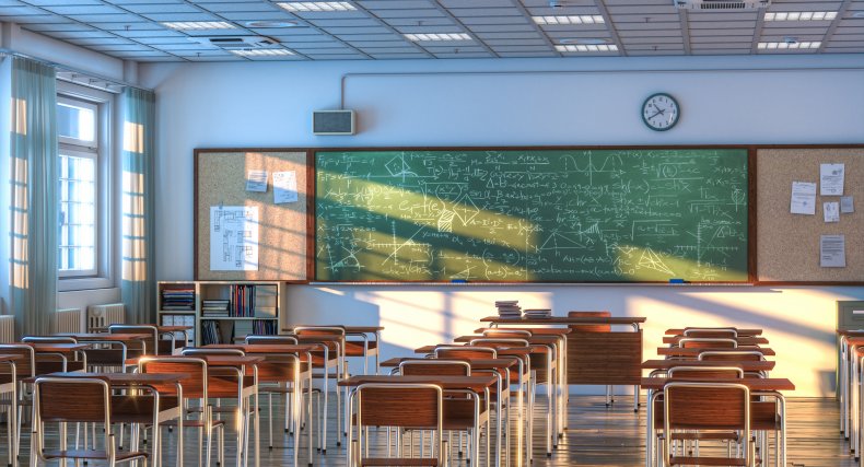 empty classroom