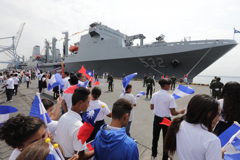 Taiwan, Navy, visit, Nicaragua