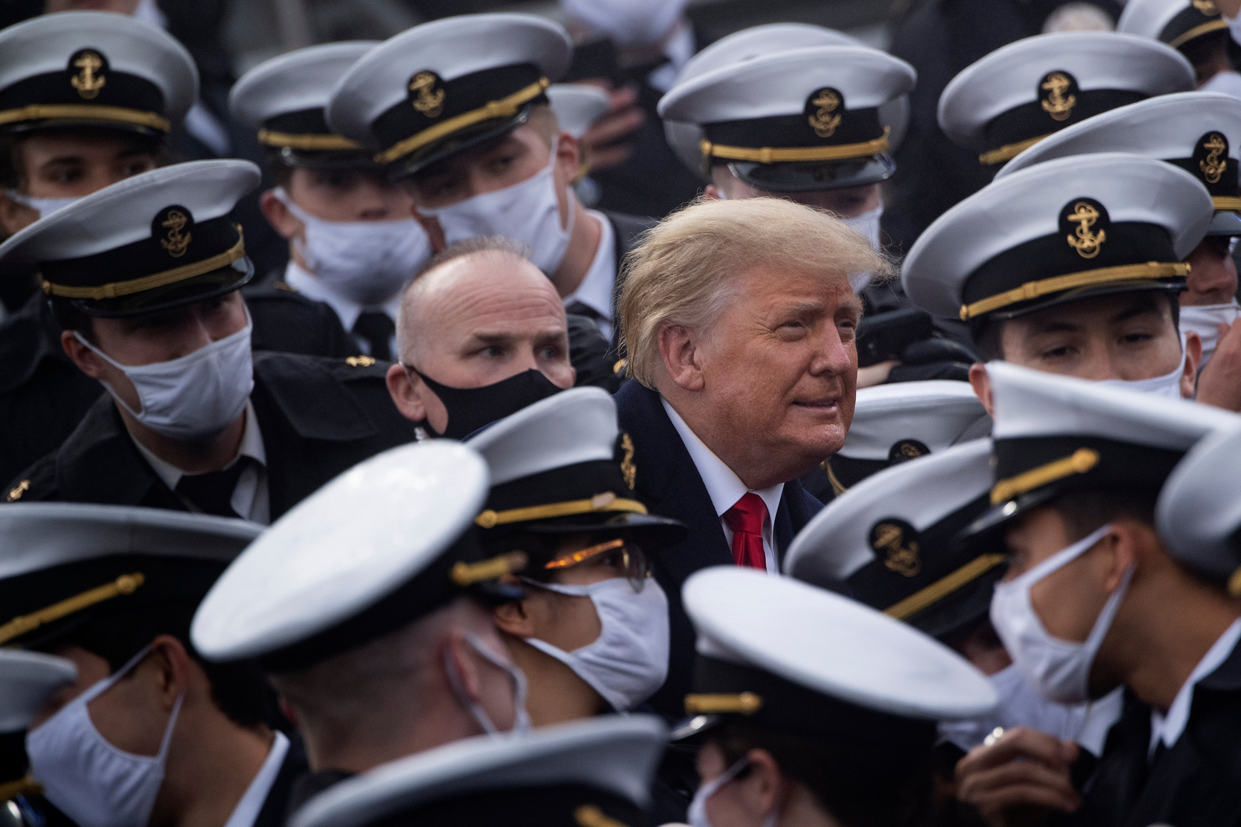 Donald Trump 2020 election protest West Point
