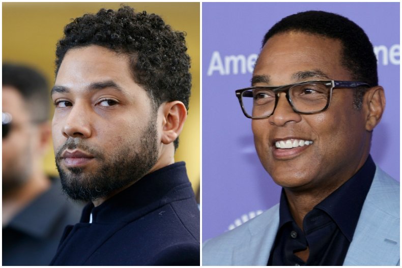 Jussie Smollett and Don Lemon