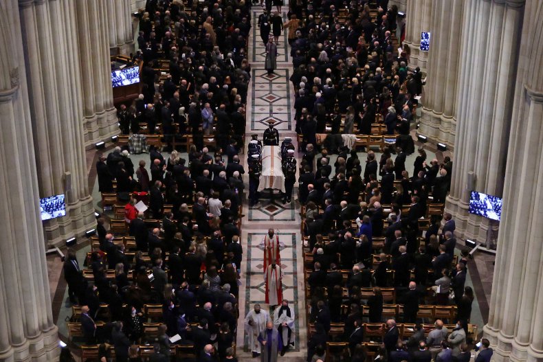 Bob Dole Funeral, Joe Biden, Washington Cathedral