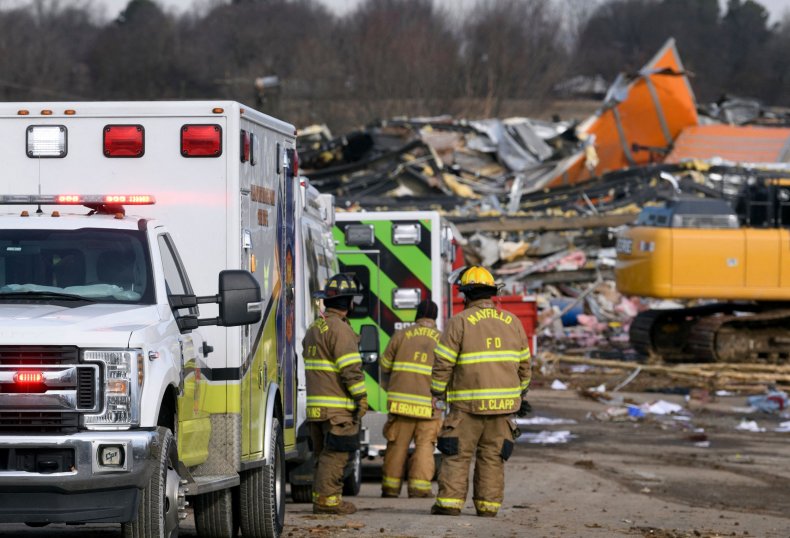 Tornado Survivor Recounts Ordeal Below Rubble