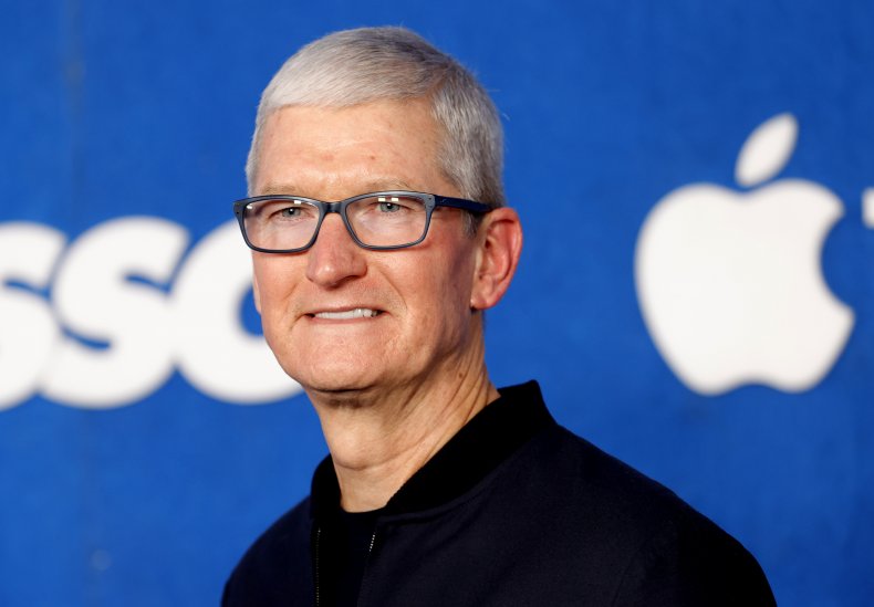 Apple CEO Tim Cook attends Apple's "Ted 