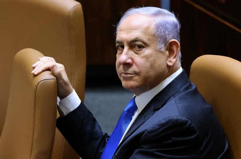 Israel's Prime Minister Benjamin Netanyahu attends a