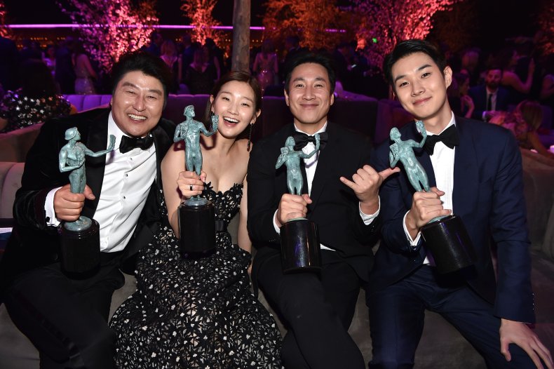 "Parasite" cast