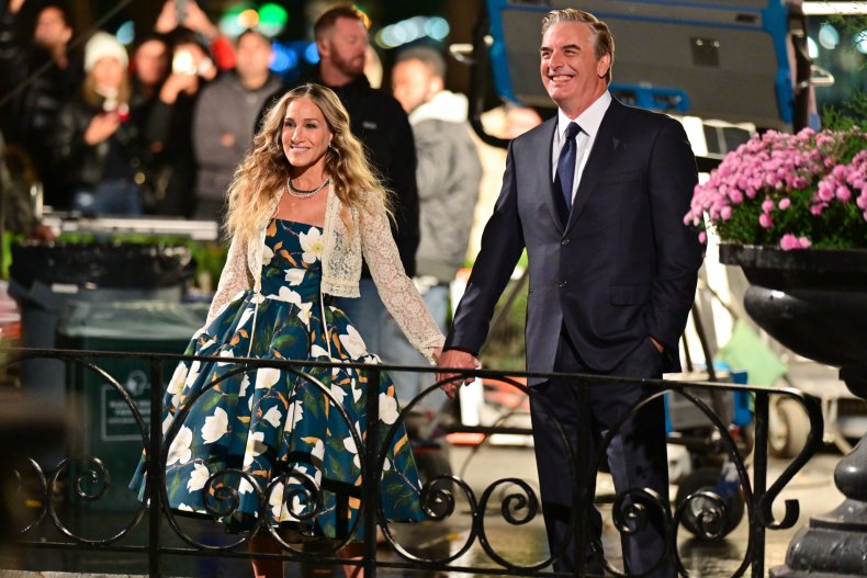 Sarah Jessica Parker and Chris Noth