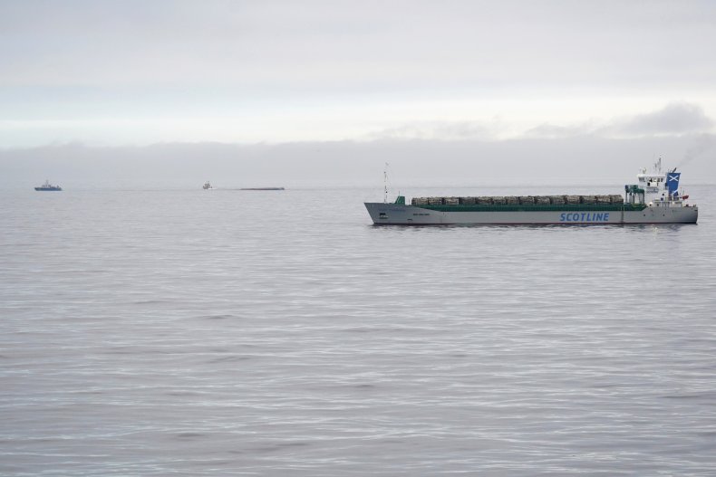 Ship Collision Aftermath