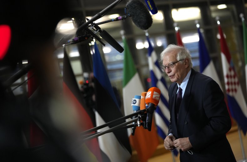 Josep Borrell, Russia, Ukraine, Invasion, Preparation