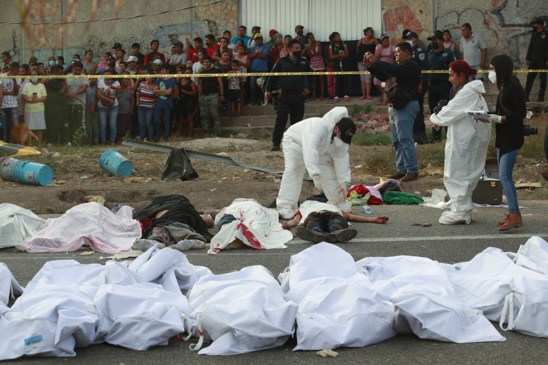 Guatemala Migrants, Mexico, Truck Crash