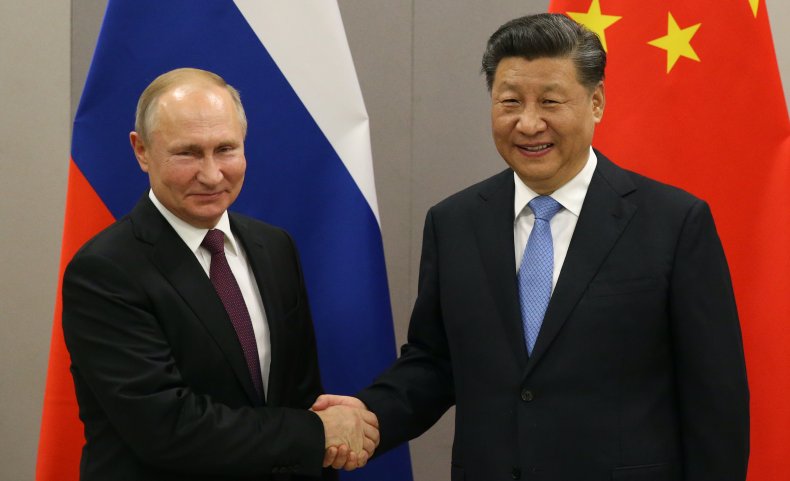 Russia Vladimir Putin China Xi Jinping Biden